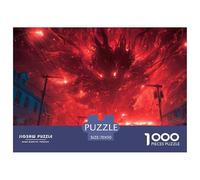 Giant DemonHigh-Quality Jigsaw Puzzles for Adults Behemoth A Collection of 1000 Advanced And Challenging Educational Puzzle Pieces - A Rewarding And Intellectual Gift Option for Adults And Kids 12 Yea