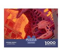 Giant DemonIntricate 1000-Piece Jigsaw Puzzles for Adults Behemoth Presenting A World of Challenging Puzzle Games - These Stand As The Premier Gift Jigsaw Puzzles for Adults And Kids Age 12 Years Up 7