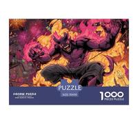 Giant DemonJigsaw Puzzles for Adults Behemoth A 1000-Piece (Advanced) Assortment of Challenging Educational Games - An Enriching And Thought-Provoking Gift for Adults And Kids Age 12 Years And Up 70x5