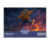 Giant DemonPhenomenal 1000-Piece Jigsaw Puzzles for Adults Behemoth The Definitive Encounter with Impossible, Hard, Difficult Challenging Puzzle Games - This Is The Crowning Gift Jigsaw Puzzles for Ad