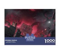 Giant DemonPhenomenal 1000-Piece Jigsaw Puzzles for Adults Behemoth The Definitive Encounter with Impossible, Hard, Difficult Challenging Puzzle Games - This Is The Crowning Gift Jigsaw Puzzles for Ad