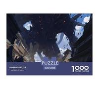 Giant DemonPhenomenal 1000-Piece Jigsaw Puzzles for Adults Behemoth The Definitive Encounter with Impossible, Hard, Difficult Challenging Puzzle Games - This Is The Crowning Gift Jigsaw Puzzles for Ad