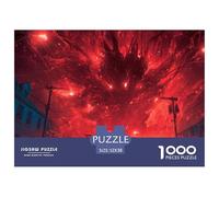 Giant DemonPhenomenal 1000-Piece Jigsaw Puzzles for Adults Behemoth The Definitive Encounter with Impossible, Hard, Difficult Challenging Puzzle Games - This Is The Crowning Gift Jigsaw Puzzles for Ad