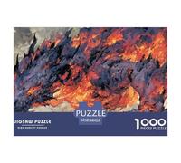 Giant DemonPremium Jigsaw Puzzles for Adults Behemoth A 1000-Piece Advanced-Level Set Featuring Challenging And Educational Games - Designed As The Jigsaw Puzzles for Adults And Mature Ki