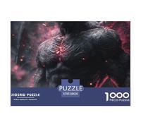 Giant DemonProdigious 1000-Piece Jigsaw Puzzles for Adults Behemoth Consisting of 1000 Seemingly Insurmountable Challenging Puzzle Educational Pieces - Forged As A Legacy Gift Jigsaw Puzzles for Adult