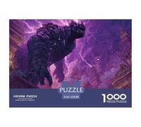 Giant DemonSophisticated 1000-Piece Jigsaw Puzzles for Adults Behemoth Comprised of 1000 Individually Challenging Puzzle Game Pieces - Conceived As An Exceptional Gift Jigsaw Puzzles for Adults And Ki