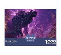 Giant DemonSophisticated Jigsaw Puzzles for Adults Behemoth A 1000-Piece Advanced-Level Collection of Challenging Educational Games for Both Women And Men - A Perfect Shared Activity for Adults And Ki