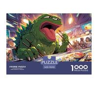 Giant DemonSophisticated Jigsaw Puzzles for Adults Behemoth A 1000-Piece Advanced-Level Collection of Challenging Educational Games for Both Women And Men - A Perfect Shared Activity for Adults And Ki