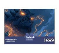 Giant DemonSophisticated Jigsaw Puzzles for Adults Behemoth A 1000-Piece Advanced-Level Collection of Challenging Educational Games for Both Women And Men - A Perfect Shared Activity for Adults And Ki