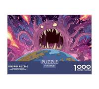 Giant DemonStaggering 1000-Piece Jigsaw Puzzles for Adults Behemoth A Monumental Assembly of Impossible-Hard-Difficult Challenging Puzzle Educational Pieces - A Gift of Supreme Challenge for Adults An