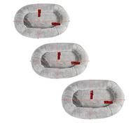 Giant Dog Cat Bed Lazy Sofa Bed Convertible Pet Furniture Gradient Gray, Soft Rabbit Fur Fabric, Removable and Washable - Comfortable Support, Non - Slip Base, Ideal for Pets and (135cm Length)