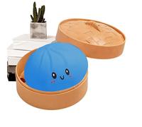 Giant Dough Ball Shaped Squeezy Toy - Colourful Dough Ball Shaped Stress Relief Toy, Realistic Donut Shaped, Relaxing Desk Accessories, for Adults and Children