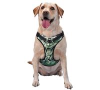 Giant Dragon soars Dog Harness for Small, Medium, and Large Dogs – Reflective Straps, Adjustable Fit with Quick-Release Buckles