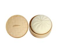 Giant Dumpling Fidget, Stretchy & Satisfying Squeeze, Thermoplastic Rubber, Giant Dumpling Squishy, Large Stress Relief Sensory Ball, Soft & Non-Sticky Texture, for Adults Teens Kids