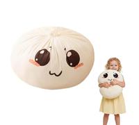 Giant Dumpling Plush Pillow with Cute Features, 8/12/16 Inch Jumbo Stuffed Bun Large New Year Plus Plush For 2026 Gifts,Soft