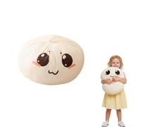 Giant Dumpling Plush Pillow with Cute Features, 8/12/16 Inch Jumbo Stuffed Bun Plus For 2026 Plush Gifts,Soft New Year Large