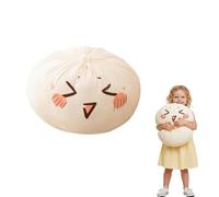 Giant Dumpling Plush Pillow with Cute Features, 8/12/16 Inch Jumbo Stuffed Bun Plus Plush Year Gifts,Soft Large New For 2026