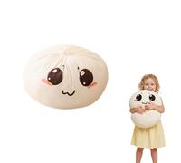 Giant Dumpling Plush Pillow with Cute Features, 8/12/16 Inch Jumbo Stuffed Bun Plus Year New Large Gifts,Soft Plush For 2026