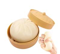 Giant Dumpling Squeeze, Giant Squishy Dumpling Toy, GiantDumpling Squishy, Dumplings SquishyStress Balls, Rainbow Dumplings With Steamer Box, Funny Slow Rise Stress Toys For All Age Groups
