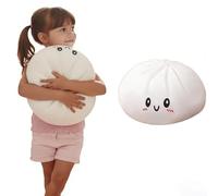 Giant Dumpling Squish-y,25cm Jumbo Dumplings Stress Ball, Large Soft Stress Relief Ball for Kids and Adults, Anxiety Relief Squeeze Toy for Decompression and Sensory Play