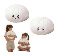 Giant Dumpling Squish-y,Jumbo Dumpling Squish-y Toy(No Steamer Box)Soft Squeeze Decompression Dough,Large Stress Relief Sensory Ball for Adults & Kids,Anxiety Relief Fidget Toy