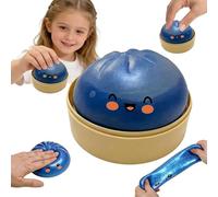 Giant Dumpling Squishies - Colorful Dumpling Stress Fidget, Squishies Dumplings Toy Giant Mystery, Cute Soft Glitter Calming For Relaxation Boys Girls Children Adults Students Home Office Classroom