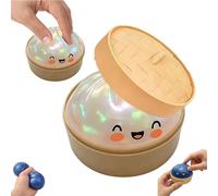 Giant Dumpling Squishies,Mystery Glitter Dumpling Squishies Box,Colorful DumplingStress Fidget,SquishiesDumplings Toy Giant Mystery,Soft Squeeze Decompression Dough for Anxiety Relief Fidget