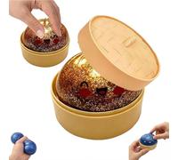 Giant Dumpling Squishies,Mystery Glitter Dumpling Squishies Box,Colorful DumplingStress Fidget,SquishiesDumplings Toy Giant Mystery,Soft Squeeze Decompression Dough for Anxiety Relief Fidget