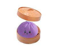 Giant Dumpling Squishy, 15/25cm Extra Large Big Jumbo Dumpling Hand Squeeze Ball with Steamer, Large Huge Mega Colorful Dumplings Slow Rising Stress Balls for Stress Relief