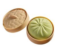 Giant Dumpling Squishy,2026 New Jumbo Dumpling Squishy,Dum-pling Squ-ishy Large,Me-ga Rainbow Dumplings, For Boys Girls Students Adults Classroom Home Dorm Commuting School(Green)