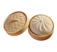 Giant Dumpling Squishy,2026 New Jumbo Dumpling Squishy,Dum-pling Squ-ishy Large,Me-ga Rainbow Dumplings, For Boys Girls Students Adults Classroom Home Dorm Commuting School(White)