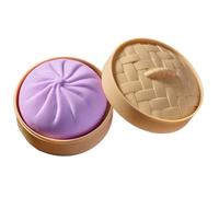 Giant Dumpling Squishy, Giant Glitter Dumpling,large Steamed Bun Squashable Toy,realistic Steamed Bun Toy,stress-relieving Squashable Buns, Sensory Ball For Adults And Children