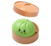 Giant Dumpling Squishy, Jumbo Dumpling Stress Ball, Squishy Bun, Anxiety Relief Fidget, Soft Squeeze Decompression Dough for Adults (Green)