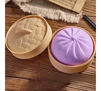 Giant Dumpling Squishy, Mystery Dumpling & Dumplings Squishy Toys, Simulation Food Steamed Stuffed Bun Soft Squeeze Anxiety Relief Fidget Dough Toys