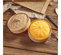 Giant Dumpling Squishy, Mystery Dumpling & Dumplings Squishy Toys, Simulation Food Steamed Stuffed Bun Soft Squeeze Anxiety Relief Fidget Dough Toys