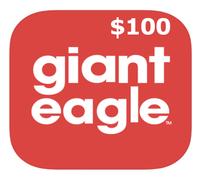 Giant Eagle $100 Gift Card US