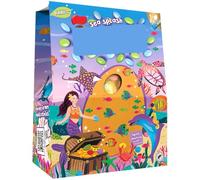 Giant Egg Sea Splash 226g - Enjoy This Giant Egg Sea Splash for a Delicious Easter Surprise - Complete With One Easter Egg and Two Tubes