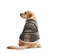 Giant encrypted Vault Dog Shirt Vest Dog Clothes- Breathable Cooling for Big Dogs, Sun Protection Comfort Wear for Golden Retriever, Husky, Alaska Outdoor Activities 5X-Large