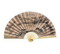 Giant Fan Decorative Item Traditional Foldable Vintage