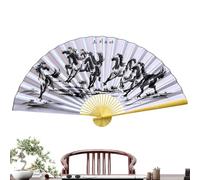 Giant Fan Wall Decoration Chinese Style Background Decoration