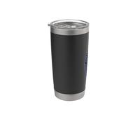 Giant Fingerprint Blue Hue Stainless Steel Insulated Tumbler