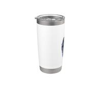 Giant Fingerprint Blue Hue Stainless Steel Insulated Tumbler