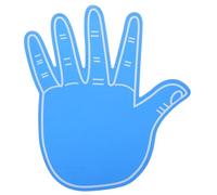 Giant Foam Finger Cheerleading Hand Blue Five Fingers Foam Hand for Sports Events Games School Cheerleading Supplies Football Foam Hands Team Spirit Accessories