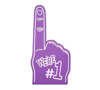 Giant Foam Finger - Cheerleading Large Foam Hand Number 1 for Sports Fans - Colorful and Inspiring Sports Cheerleader Foam Fingers, Party Favors, Accessories for Fans