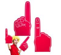 Giant Foam Finger: Extra Large Size 46cm, 8mm Thick EVA Material, Support Articles for Sports Observation, Plain Color for DIY Can Be Drawn Freely, Gua