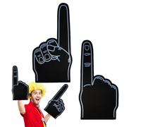 Giant Foam Finger - Foam Fingers for Sports | 18 Inch Fan Hand | Blank Mitt, Cheer Pointer Puppet, Cheerleading Props for Game Events, School Spirit, Team Support Supplies