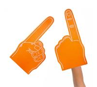 Giant Foam Finger,Gladiator Foam Finger,Large Foam Pointing Finger,Fan Foam Finger For Sports Inspiring Cheering, Red Giant Foam Hand For Sports Events Cheering Cheerleading Competition