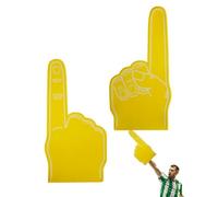 Giant Foam Finger, Gladiators Foam Finger, 18 Inch Single Finger Cheer Gloves, Sports Fan Foam Finger, Blank Foam Hand, We're Number 1 Foam Hand, Pointing Finger, Cheerleading Props for Sports