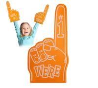 Giant Foam Hand, Colorful Fan Fingers, Comfortable Grip Prop, Sporting Event Accessories, Cheer Hand Signs, Team Cheer Supplies, School Items, Football Gloves, Basketball Game Prop, Baseball