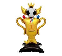 Giant Football Balloons, Sports Party Decorations, Inflatable Soccer Props, Celebration Backdrop Set, Eye-catching Birthday Decorations, Small